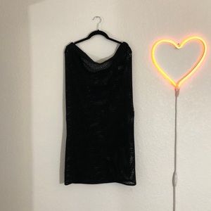 Eloquii Long Mesh Pencil Skirt NWT 18